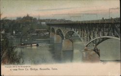 Knox County Bridge, Knoxville Postcard