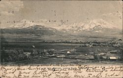 La Veta, Colorado, Looking South Postcard