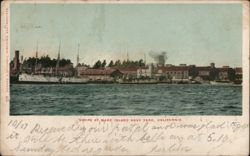 Shops at Mare Island Navy Yard, California Postcard