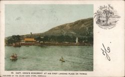 Capt. Cook's Monument at His First Landing Place on Hawaii Postcard