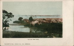 Hilo Bay from Puнео. Postcard