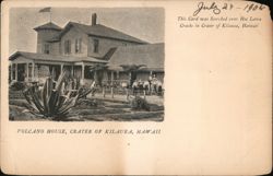 Volcano House, Crater of Kilauea, Hawaii Postcard