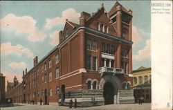Knoxville, Tenn. Market House and Public Hall Postcard