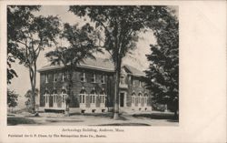 View of Archaeology Building Postcard