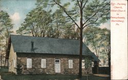 Paxetang Church, Oldest Church in Pennsylvania, Harrisburg Postcard