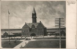 Union Station, Terre Haute, Indiana Postcard