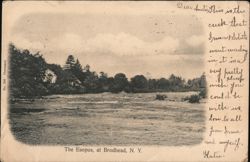 The Esopus, at Brodhead, N.Y. Postcard