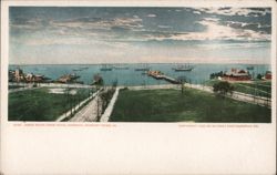 James River From Hotel Warwick Postcard