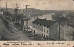 Birds Eye View, West Conshohocken, PA Postcard