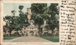 The Library, Princeton University Postcard