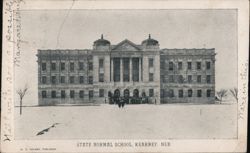 State Normal School, Kearney, NEB Postcard