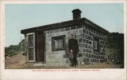 The Can House (Built of Coal Oil Cans) Postcard