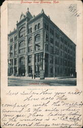 Opera House, Kearney, Neb. Postcard