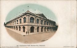 Convention Hall, Kansas City, Missouri Postcard