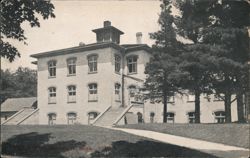 Old School, Pentwater, Mich. Where Enoch went to school (1892) Postcard