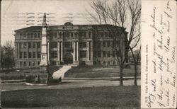 Davenport High School, Iowa Postcard