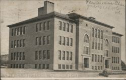 Gardner High School, Gardner MA Postcard