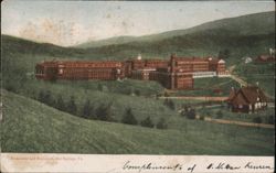 Homestead and Boulevard, Hot Springs, VA Postcard