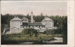 Green House & Palm Garden, Elkhart Lake, WI Postcard