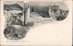 From the Tavern of Tamalpais, 2500 Feet Above the Sea Postcard