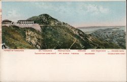 Tavern of Tamalpais, Mt. Tamalpais, Profile Rock Postcard