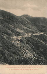 Mt. Tamalpais Railway, "Crookedest Railroad in the World" Postcard
