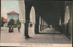 Inner Quadrangle, Stanford University Postcard