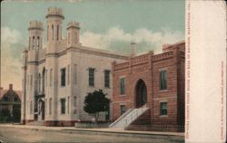 Yuba County Court House and Hall of Records, Marysville Postcard