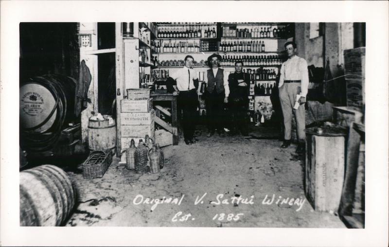 V. Sattui Winery, Est. 1885 Saint Helena California
