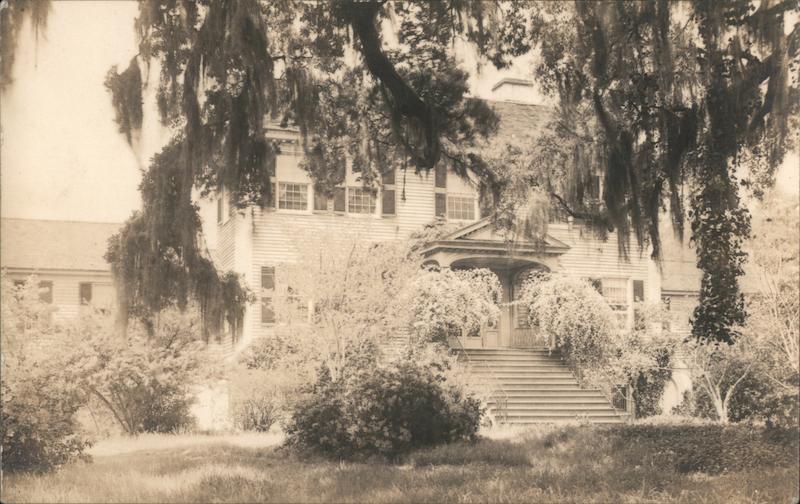 Belle Isle Gardens SC Postcard