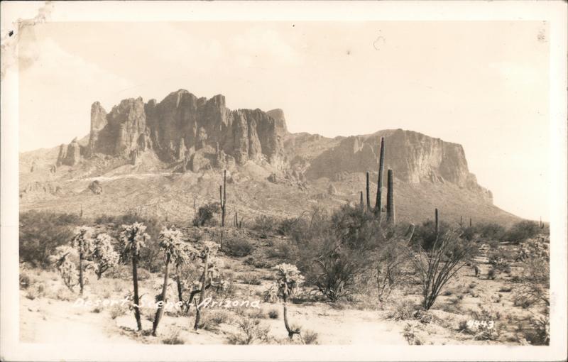 Superstition Mountain Gold Canyon Arizona