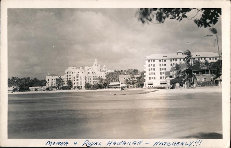 Royal Hawaiian and Moana Hotels Waikiki