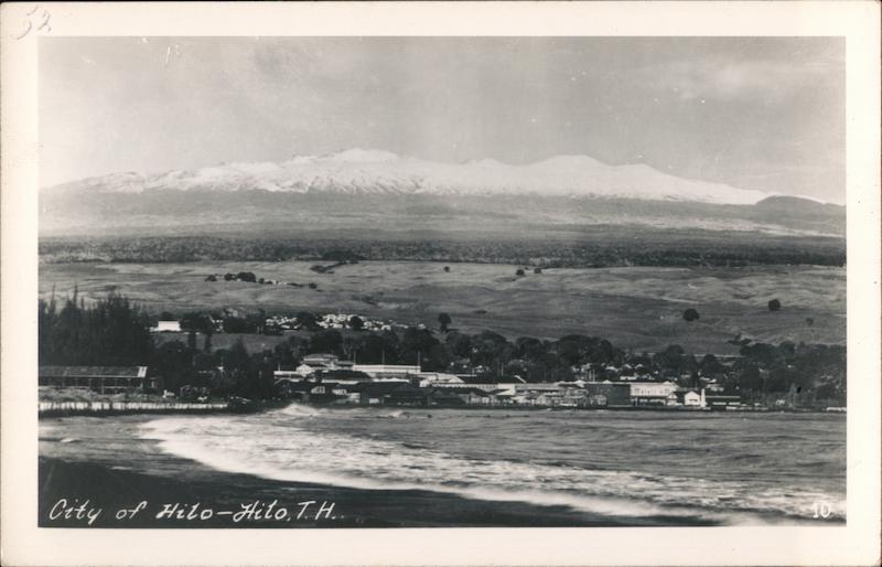 City of Hilo Panoramic View Hawaii