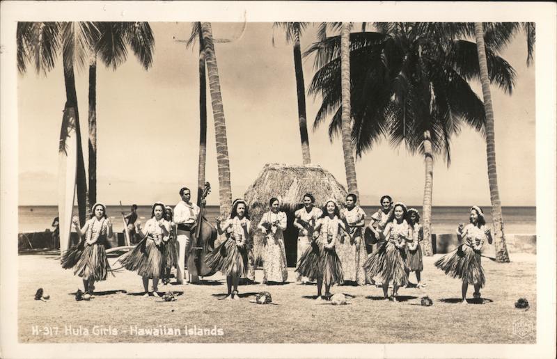 Hula Girls, Hawaiian Islands