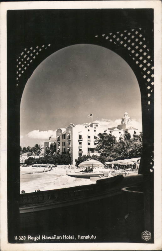 Royal Hawaiian Hotel Honolulu