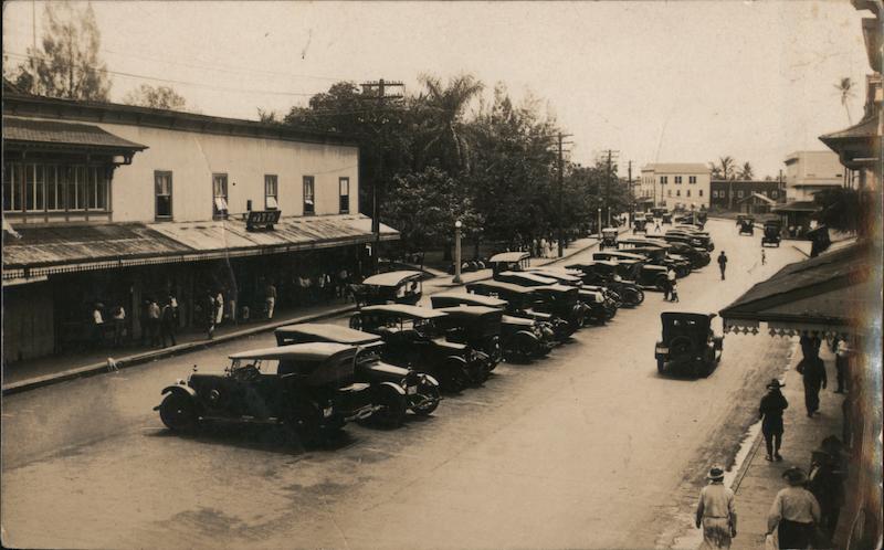 Cars in Hilo Hawaii