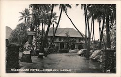 Halekulani Hotel Postcard