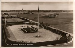 Nutt's Corner Airport Belfast, Ireland Postcard Postcard Postcard