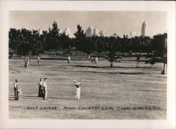 Golf Course at Miami Country Club Original Photograph