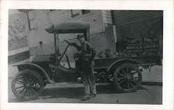 Delivery Truck, V. Sattui Winery Saint Helena, CA Postcard Postcard Postcard