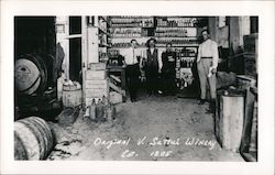 V. Sattui Winery, Est. 1885 St. Helena, CA Postcard Postcard Postcard