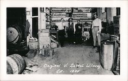 V. Sattui Winery, Est. 1885 Postcard