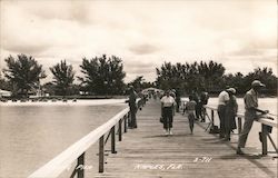 Fishing Pier Postcard