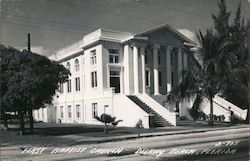 First Baptist Church Postcard