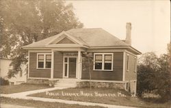 Public Library - North Bridgton, Maine Postcard