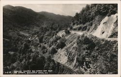 Looking toward the Red Marble Gap from the Lookout, Nantahala Gorge, NC North Carolina Postcard Postcard Postcard