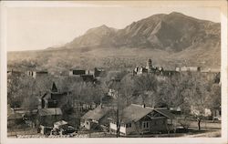 Looking Southwest Over Boulder Colorado Postcard Postcard Postcard