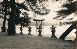 Torii Gate, Miyajima Island - Itsukushima Hiroshima Bay, Japan Postcard Postcard Postcard