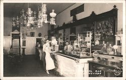 Historic Crystal Bar - Virginia City, Nevada Postcard