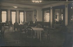 Salon on SS Cap Polonio Postcard